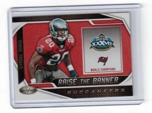 NFL 2019 Panini Certified Raise The Banner Ronde Barber Tampa Bay Buccaneers - Imagen 1 de 2