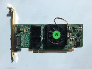 FULL HEIGHT QUAD MATROX QID-E128LPAF PARHELIA-LX 128MB PCIE WINDOWS 7 - Picture 1 of 1