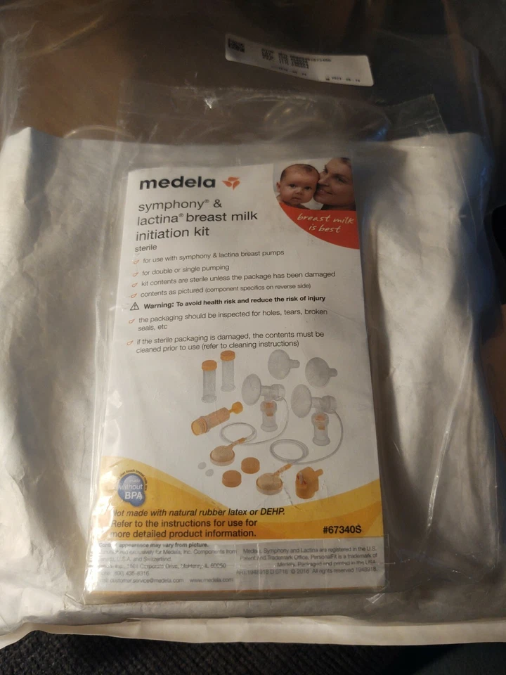 Breast Pump Kit for Medela Pump in Style Advanced Breastpump. Includes 2 Tubing, - Image 1 of 4