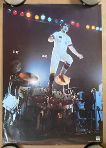 The Who Tommy Moon vintage poster Pin-up 1980s Music Promo Drummer Concert - Picture 1 of 13