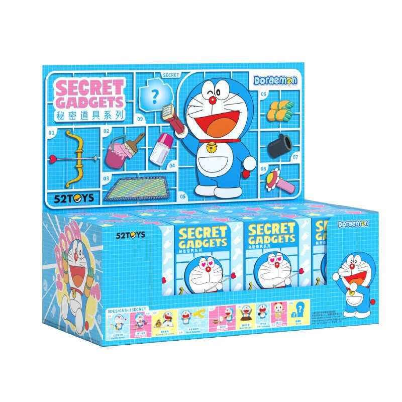 Auténtico 52TOYS Doraemon Secret Gadgets Serie Confirmado Caja Ciega Figura Regalo Foto 1 de 4