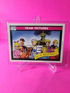 1990 Impel Marvel Universe New Mutants #142 Team Pictures - Picture 1 of 3