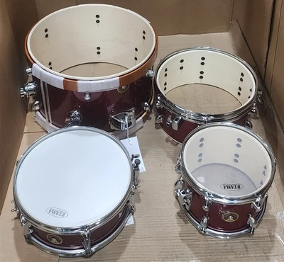 Drums From A Tama Club JAM 4Pc Shell Kit Candy Apple Mist - Image 1 of 4