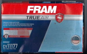 FRAM PREMIUM TRUE CABIN AIR FILTER CV 11177 NISSAN AUTOMOBILE SENTRA JUKE - Picture 1 of 3