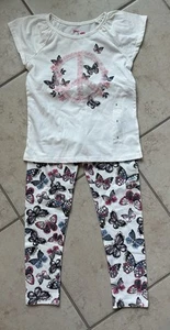 Girl Size 5 Epic Threads (Macy’s) Top & Leggings Set Butterflies NWT - Picture 1 of 6