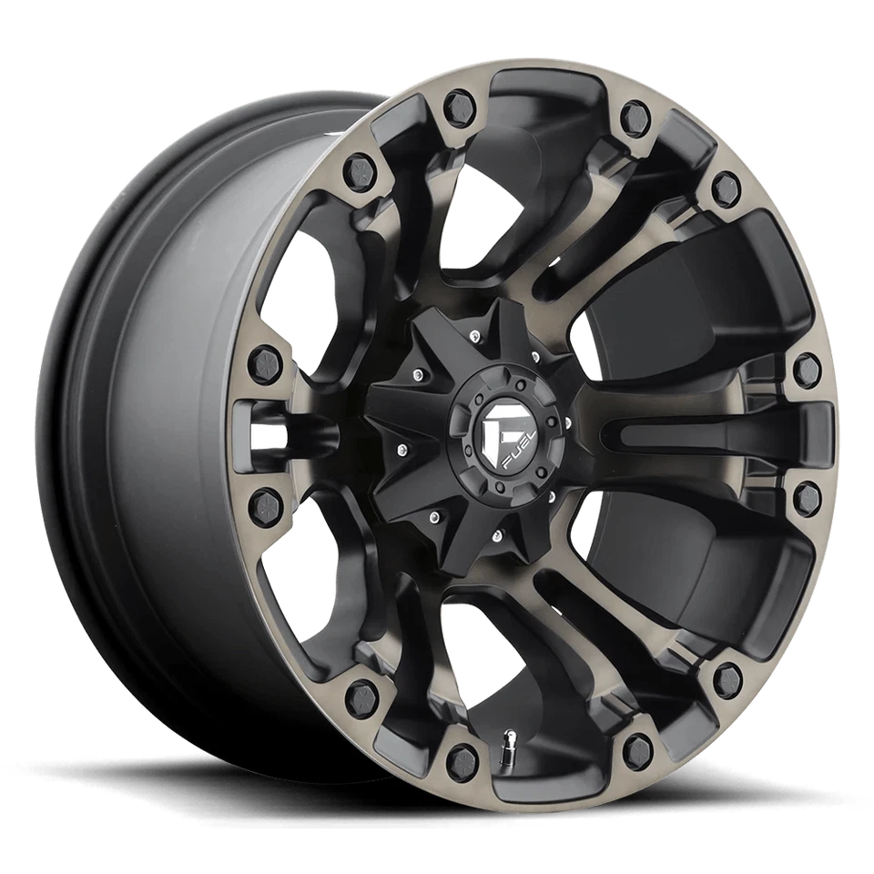 Fuel D569 VAPOR 20x9 ET2 6x135/139.7 106.10mm MATTE BLACK DOUBLE DARK TINT (Load - Image 1 of 1