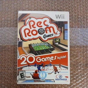 Nintendo Wii Rec Room Games 20 Games Inside Complete W/ Manual TESTED - Picture 1 of 7