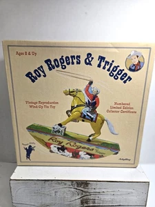 SCHYLLING WINDUP ROY ROGERS & TRIGGER IN ORIG BOX-WORKS! - Picture 1 of 3
