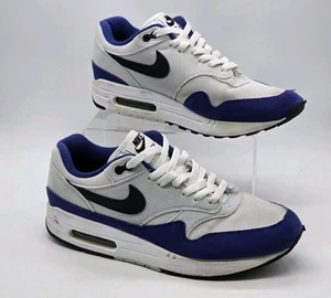 Mens Sneakers Nike Air Max 1 Deep Royal Blue White Black Size 9 - Bild 1 von 18