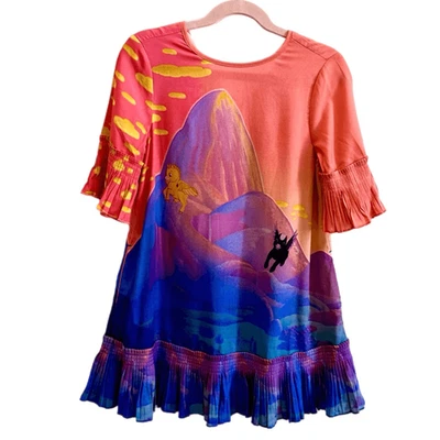 NWT Stella McCartney kids Girls Disney Fantasia Mount Olympus Dress.  Size 5 - Image 1 of 4