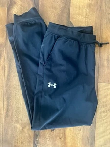 Under Armour Youth Large joggers, light weight, Black - Picture 1 of 3