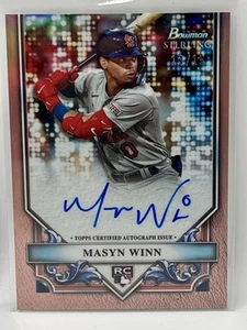 Masyn Winn Rookie Auto /15 2024 Bowman Sterling St. Louis Cardinals RC - Picture 1 of 2