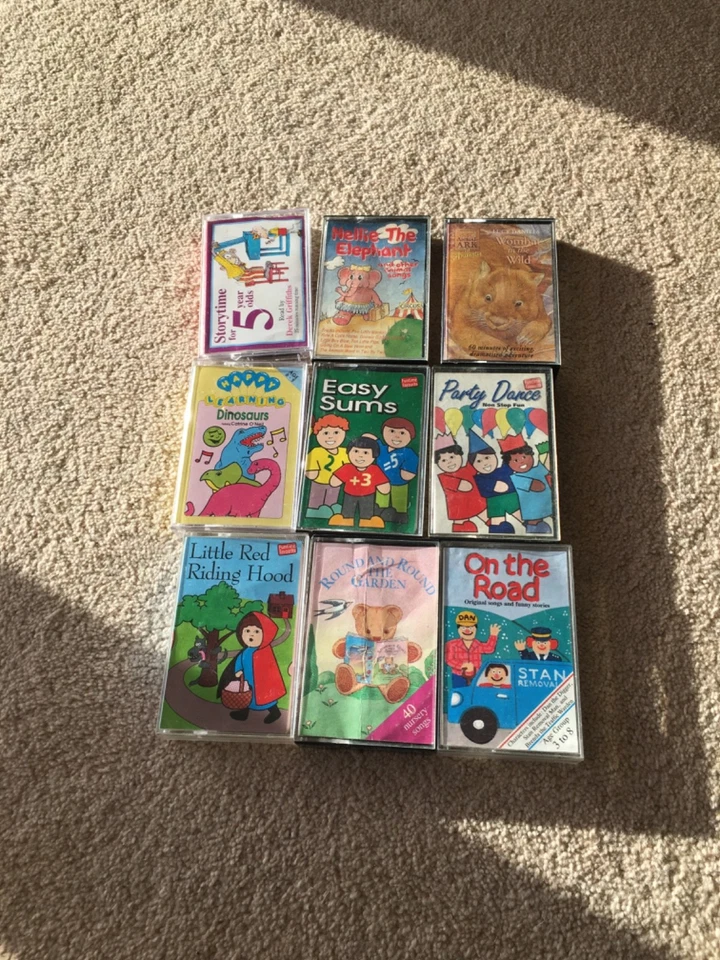 Job Lot of Childrens Cassettes x 9 - Bild 1 von 2