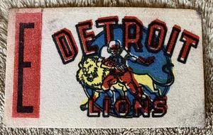 Vintage Detroit Löwen Papier 60er Jahre NFL Football - Bild 1 von 2