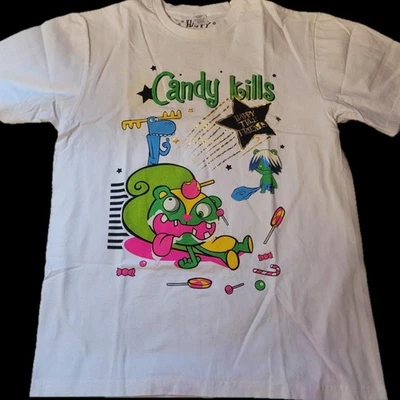 Retro Candy kills happy tree friends Graphic Unisex Tee Gift for fan S-5XL - Image 1 of 4