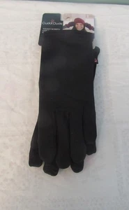 CUDDL DUDS TOUCH SCREEN COMPATIBLE BLACK GLOVES NEW - Picture 1 of 1
