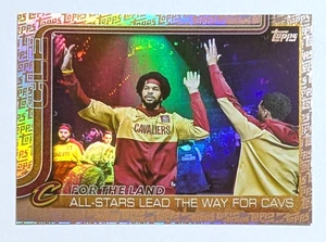2025 Topps Basketball For the Land #278 Cavaliers Fanatics Exclusive Topps Foil - Picture 1 of 2