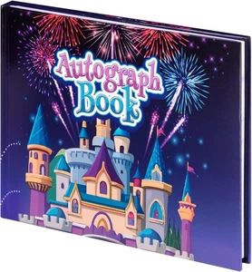 Autogrammbuch 2025 für Disney World Freizeitpark oder Kreuzfahrt Urlaub lila - Bild 1 von 7