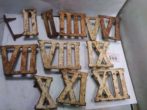 Vintage Garden Golf Numbers Numerials One Missing - Picture 1 of 5