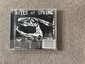 Rites Of Spring S/T Album CD US 2002 Reissue VG+/VG+ Emo-Hardcore-fugazi - Picture 1 of 2