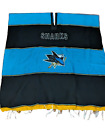 NHL San Jose Sharks Hockey Blanket Poncho Sweater
