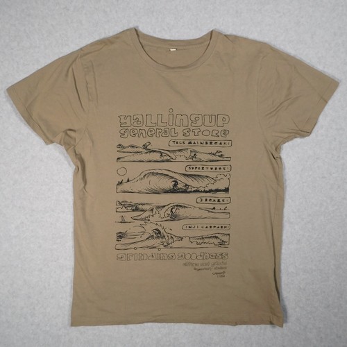 Yallingup General Store Shirt Mens Small Washington Graphic Logo Casual