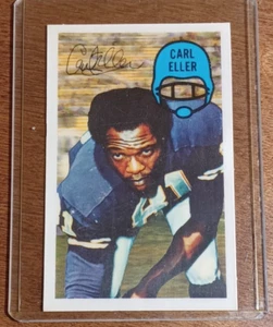 1970 Kellogg's Carl Eller #1Football Card Minnesota Vikings NR/MT CB-1 - Picture 1 of 2