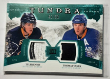 2011-12 Artifacts Tundra Tandems Dual Patch Tyler Ennis & Thomas Vanek 41/50