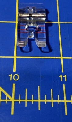 Vintage SINGER snap on two step buttonhole foot # 161917 - Image 1 of 4