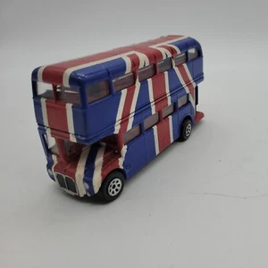 2005 Corgi Harrods Union Jack Routemaster Bus Double Decker VG - Picture 1 of 11