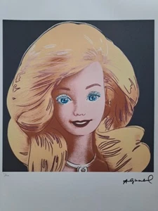 Andy Warhol Signed Lithograph - Barbie - Certificate Leo Castelli - Picture 1 of 4