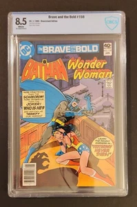 Brave And The Bold #158 (1980) CBCS 8.5 Jim Aparo Art! Wonder Woman App!  - Picture 1 of 2