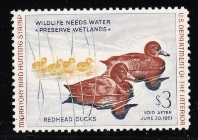 MOstamps - US #RW27 Mint OG NH Grade 85 with PSE Cert - Lot # MO-5659 SMQ $125 - Image 1 of 2