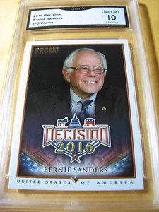 BERNIE SANDERS 2016 PROMOCIÓN DE DECISIÓN ORO # GRADO P3 10 L@@K - Imagen 1 de 1