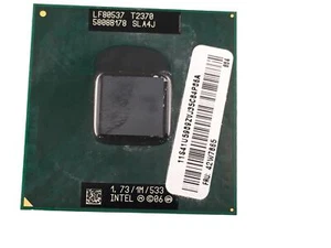 Intel Pentium T2370 SLA4J Socket P Mobile CPU 1.73Ghz 1MB 533Mhz LF80537GE0301M - Picture 1 of 6