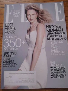 Elle Magazine January 2015 Nicole Kidman FASHION 350+ BOLD IDEAS BRAND NEW  - Bild 1 von 1