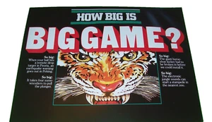 Folleto/anuncio Big Game Stern Pinball - Como nuevo - Imagen 1 de 3
