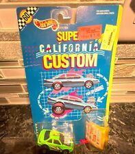 Vintage 1990 Chevy Beretta Hot Wheels Super California Custom RACE ACE Green NIB