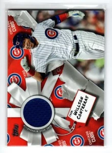 2019 Topps Walmart Holiday Relics #WHRWC Willson Contreras - Picture 1 of 1