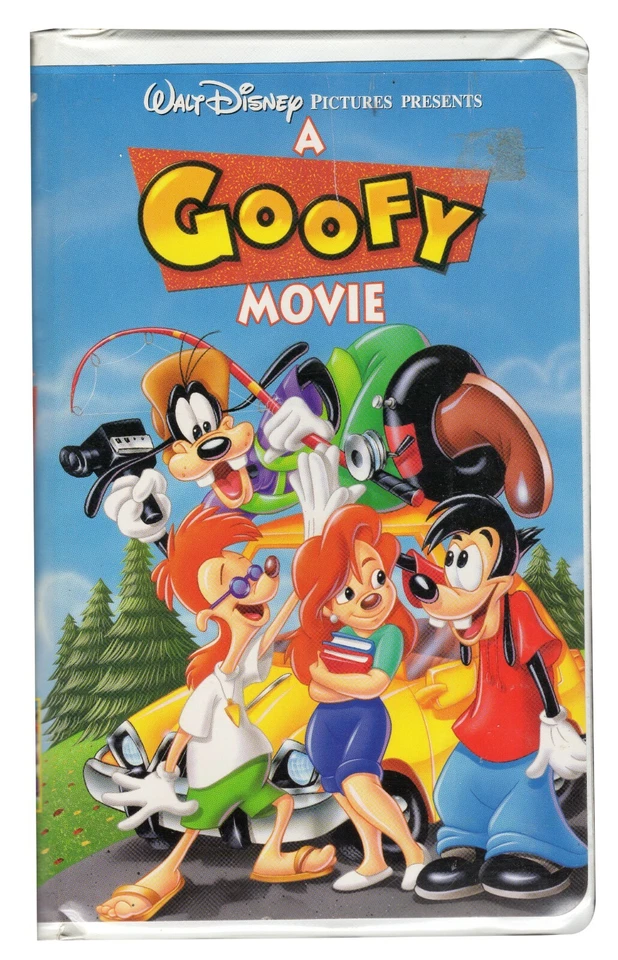 Disney A Goofy Movie VINTAGE VHS Cassette in Clamshell Case — 第 1/1 张图片