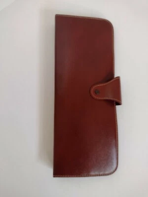 Винтажный кожаный чехол для переноски галстуков камердинера от Textan отличное состояние товара  - Изображение 1 из 4