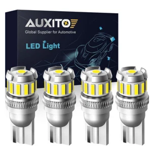 4PCS White T10 194 168 W5W LED Waterproof Bright Wedge Interior LED Light Bulb - Picture 1 of 9