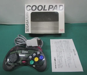 Sega Saturn Controller Cool Pad Clear Black HSS-0101. boxed. *JAPAN* SEGA. 18133 - Picture 1 of 22