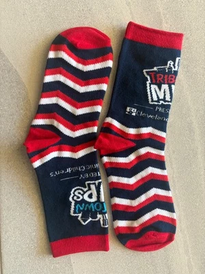 Vintage Cleveland Indian Tribe Town MVP's socks NEW in packaging - Image 1 of 2