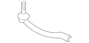 Genuine Volvo Outer Tie Rod 30761719 - Picture 1 of 2