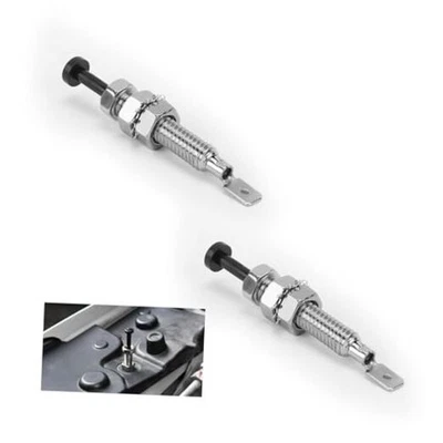 Interruptor de pasador de puerta de coche de 2 piezas, interruptores de capó de luz de alarma de capó automático ajustables,  Foto 1 de 4