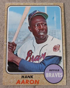 1968 Topps #110 Hank Aaron - Nice Centering - Picture 1 of 3