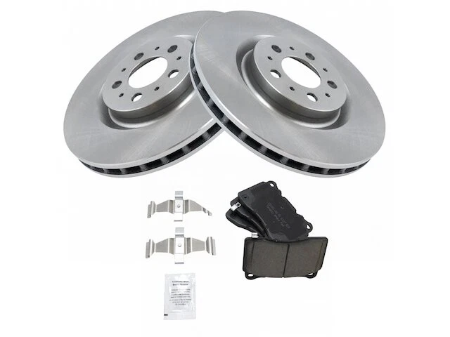 Kit de pastillas de freno delanteras y rotor para Volvo V70 R 2004-2007 2005 2006 ZF418ZS Foto 1 de 1