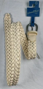 Universal Thread Women's XS Woven White (Cream) Belt. 34.5 Inches Long TT - Picture 1 of 3