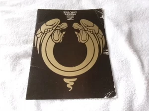 JESUS CHRIST SUPERSTAR-1971-SOUVENIR PROGRAM & LIBRETTO-PALACE THEATER-LONDON - Picture 1 of 4